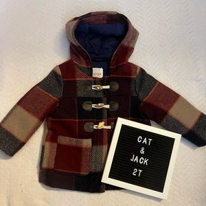 Cat & Jack 2T Duffle Jacket